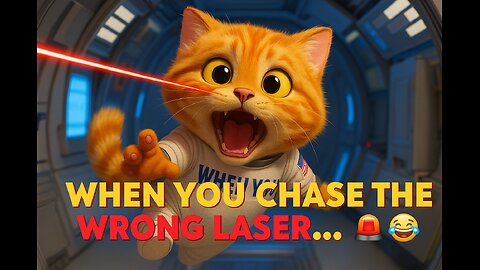 AstroKitty’s Laser Fail! 🚨😹