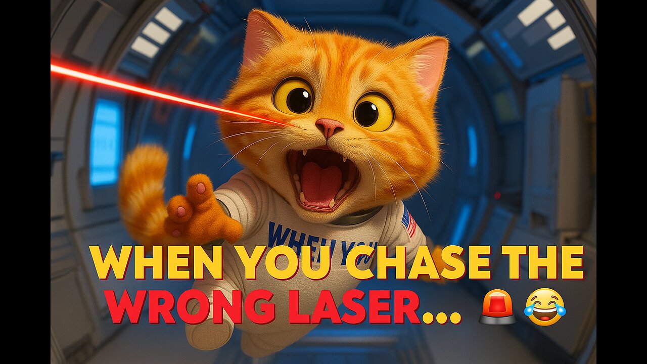 AstroKitty’s Laser Fail! 🚨😹