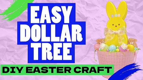 Easy Dollar Tree DIY Easter Craft