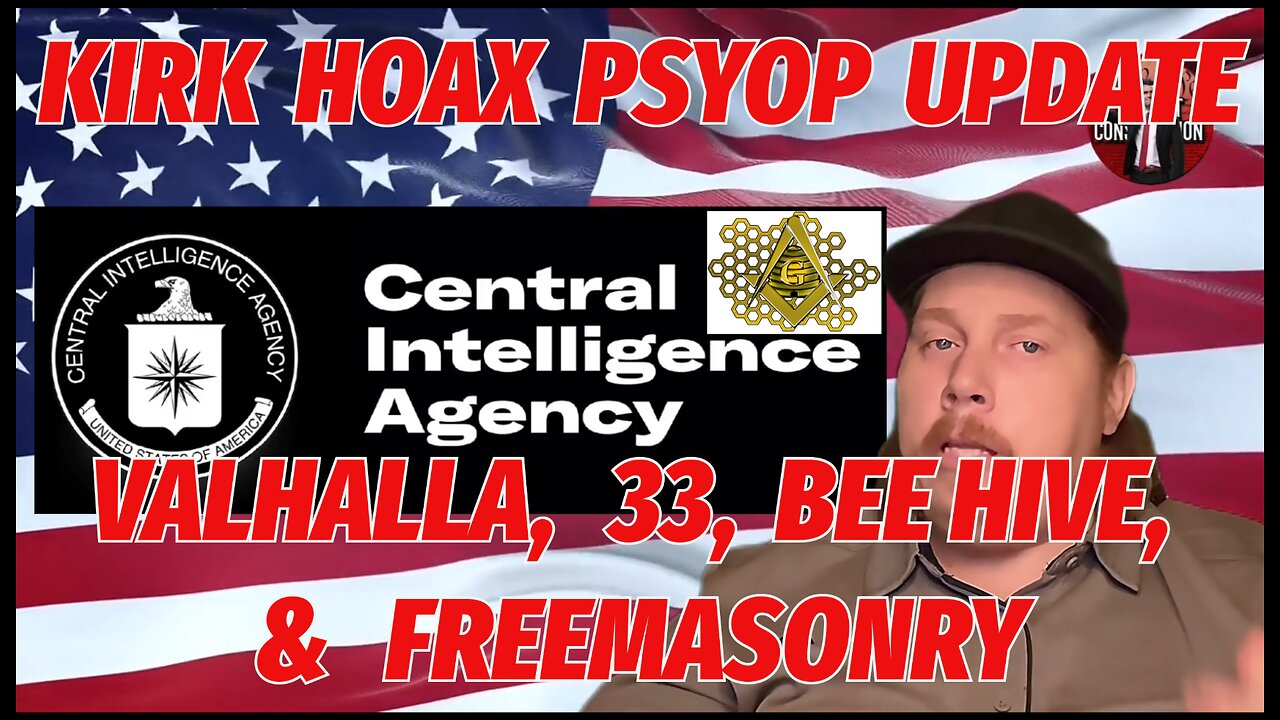 🚨🇺🇸 KIRK HOAX PSYOP UPDATE (2026) ▪️ NZ, VALHALLA, JEWISH FREEMASONRY, BEE HIVE