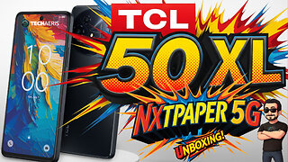 Verizon TCL 50 XL NXTPAPER 5G Unboxing and Overview