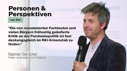 " WAS STEHT IN DEN 'GELEAKTEN' RKI-PROTOKOLLEN ? " - Bastian Barucker