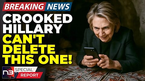 🚨BREAKING: Crooked Hillary Just Made Her Biggest Mistake Ever And Can't Delete Her Way Out!