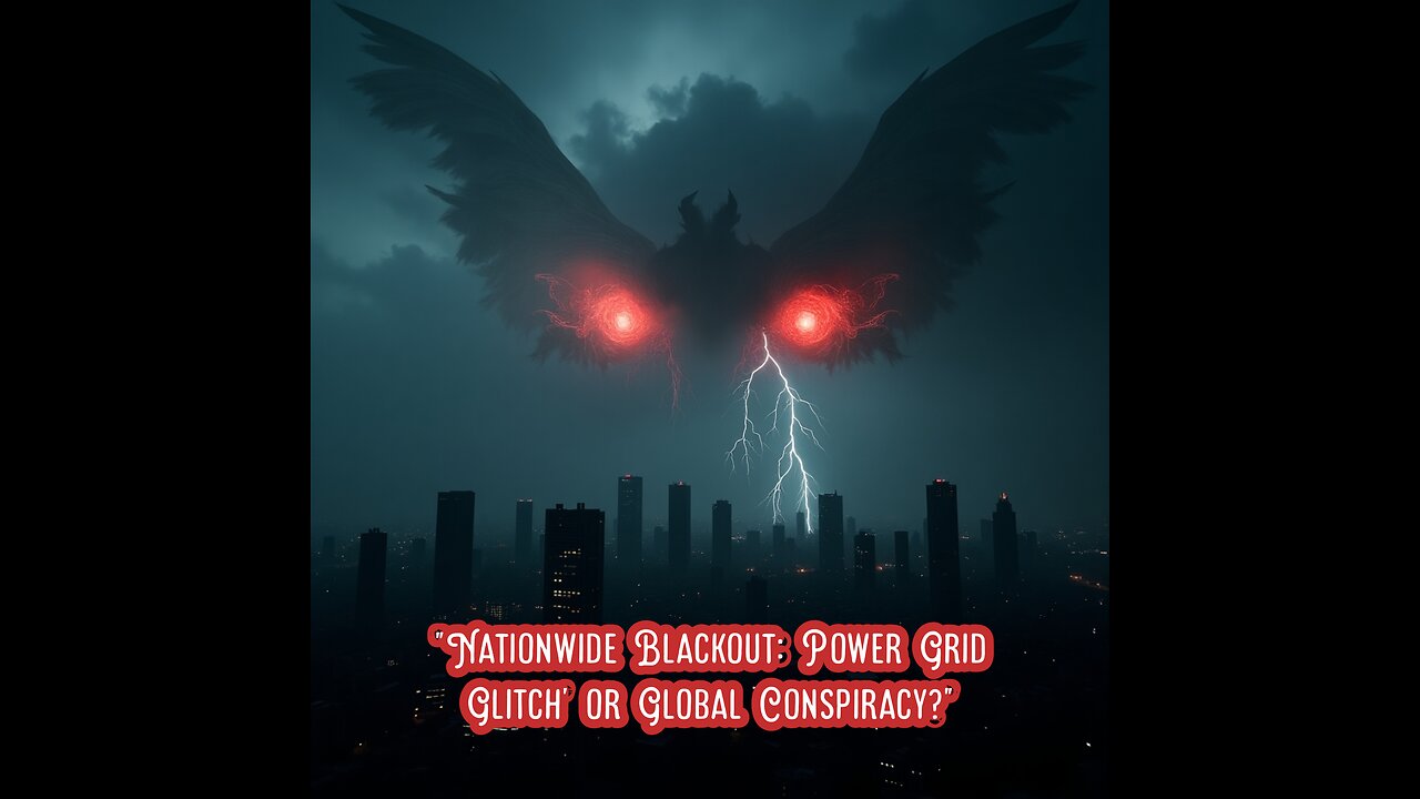 Nationwide Blackout: Power Grid Glitch' or Global Conspiracy?"