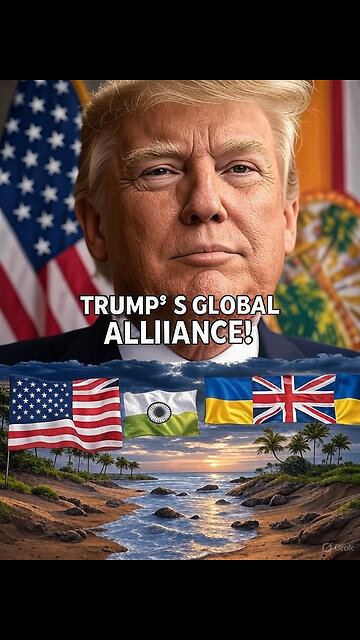 Trump's Global Alliance: USA Teams Up with UK, Canada, India & Ukraine! | Epic Cartoon Reveal