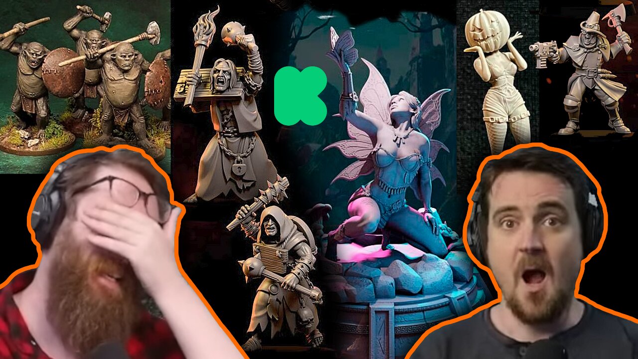 The Strongest Kickstarter Roulette - Kickstarter Miniatures 56 - Tom and Ben