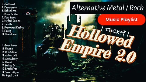 Hallowed Empire 2.0 – Melodic Fusion | Alternative / Nu Metal | Music Playlist.