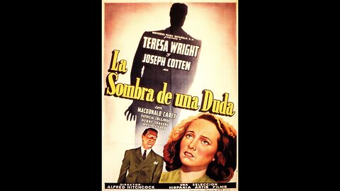 La sombra de una duda 1943 HD 1080 Español Completa Alfred Hitchcock