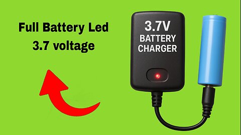 3.7 volt battery charger / 3.7v lithium battery charger / diy 3.7v battery charger.
