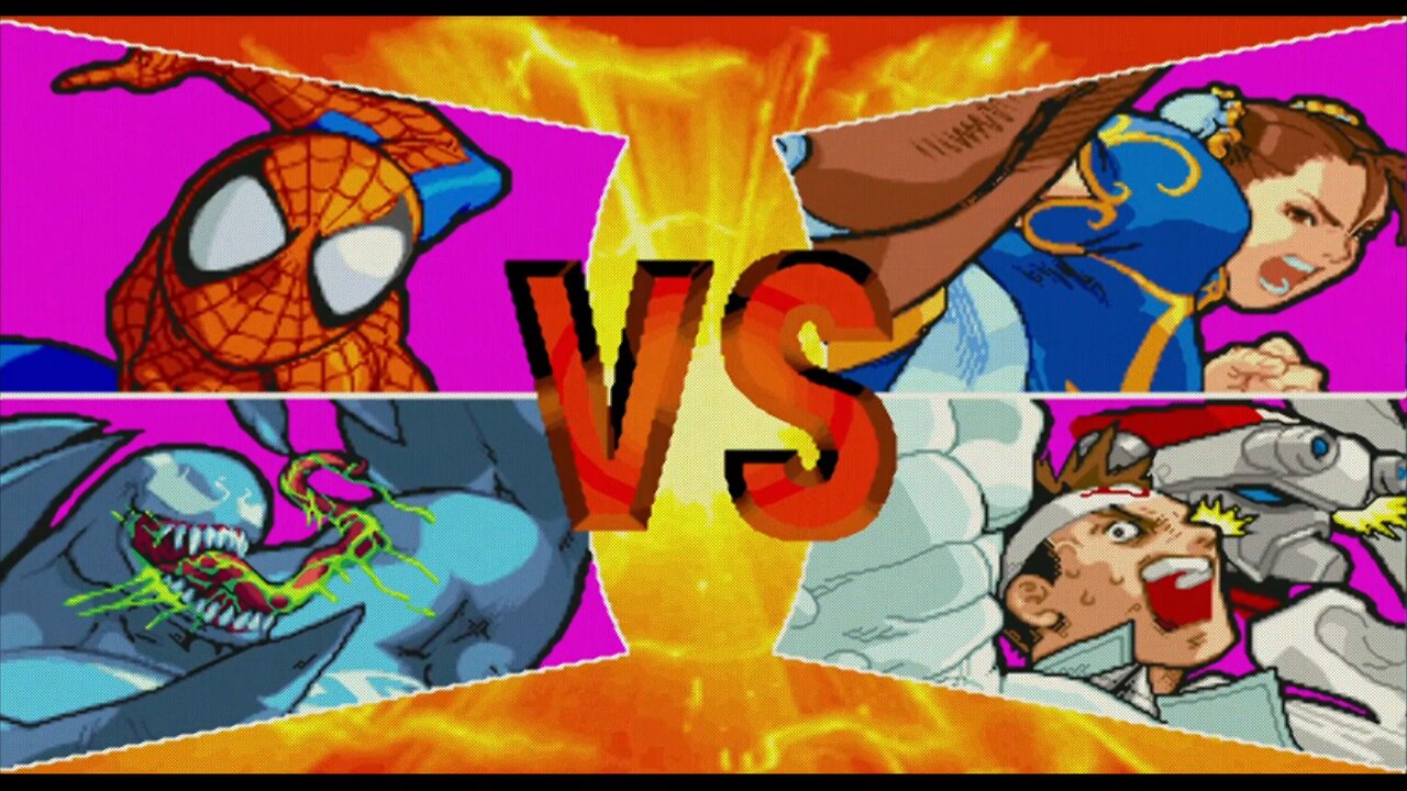 Spiderman + Venom vs Chun li + Jin