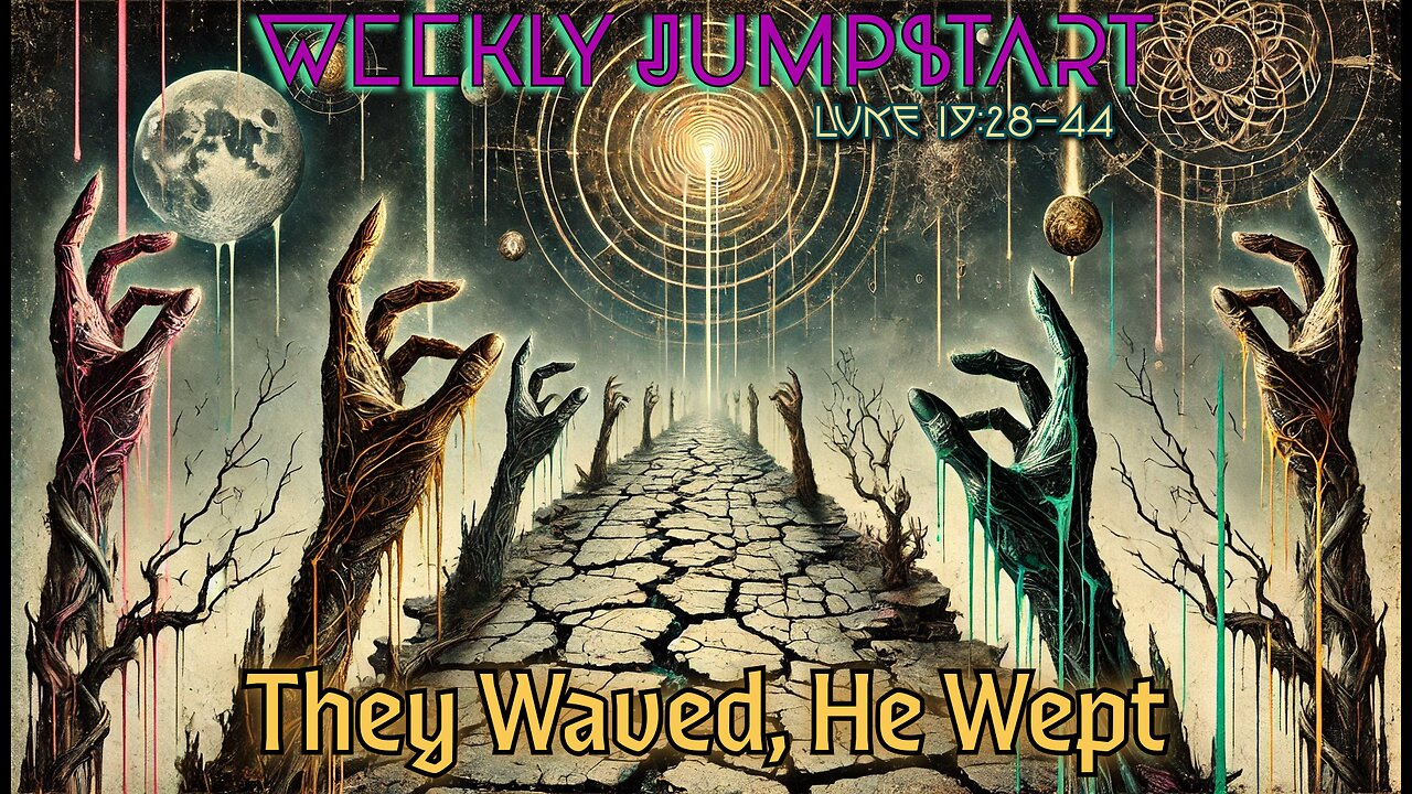 They Waved, He Wept – Luke 19:28–44