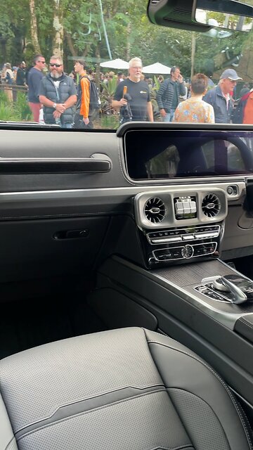 G Wagon Interior is Nice