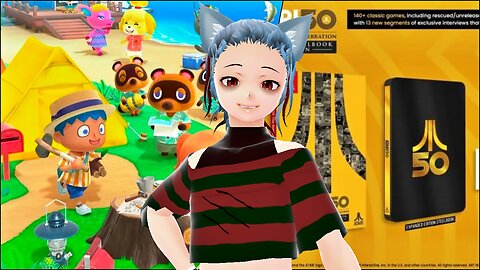 Riko 3-23-2025 Stream - Animal Crossing and Atari!