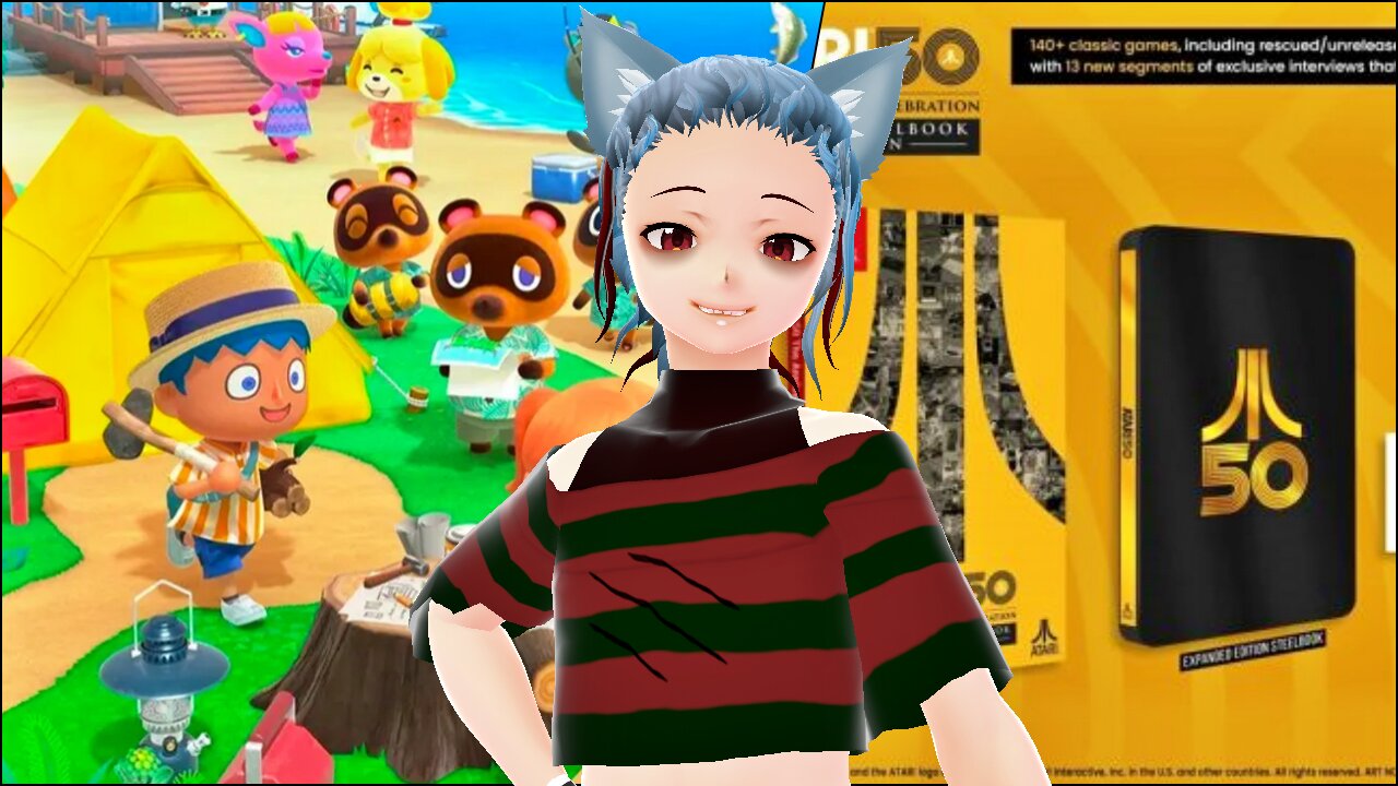 Riko 3-23-2025 Stream - Animal Crossing and Atari!
