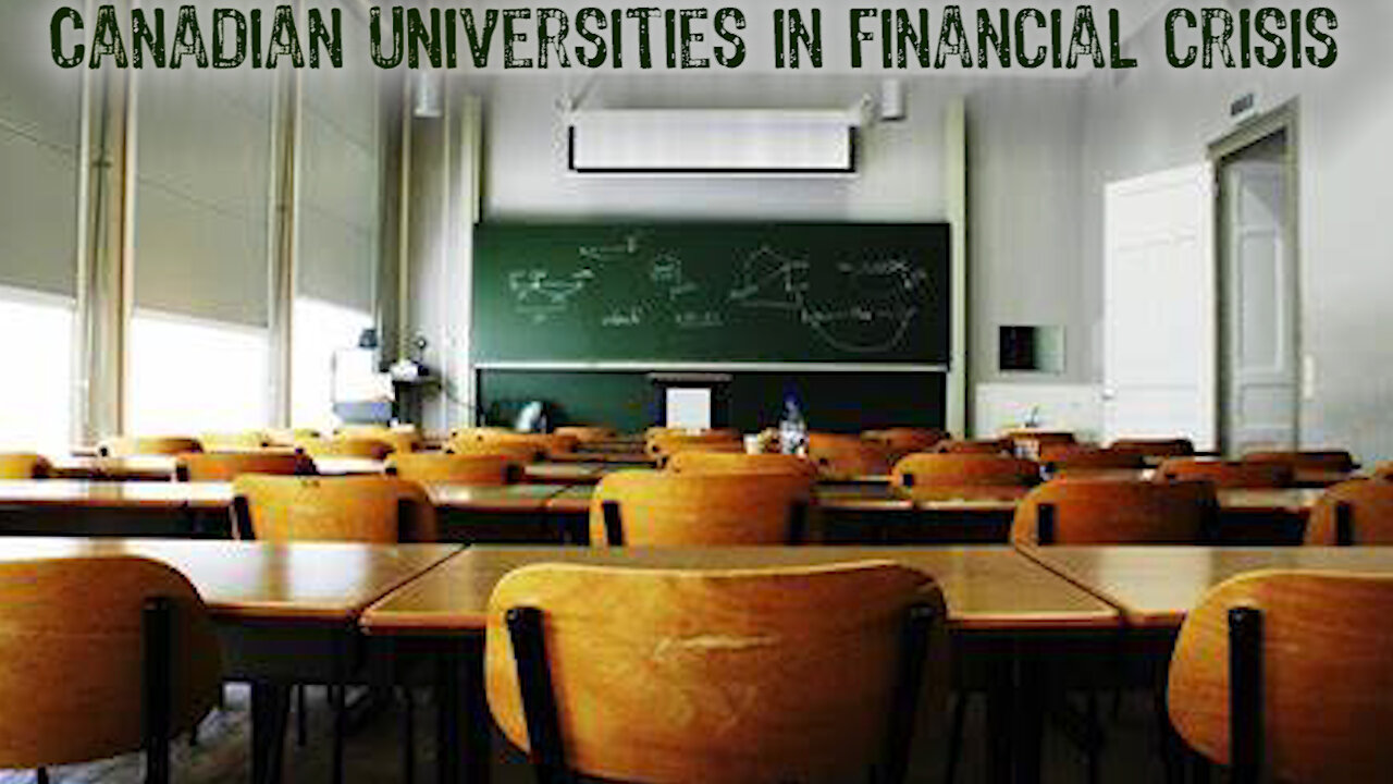 Canadian Universities in Financial Crisis