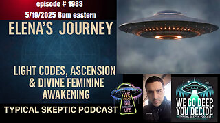 🎙️ TSP #1983 – Elena’s Journey: Light Codes, Ascension & Divine Feminine & Live Q&A, Readings