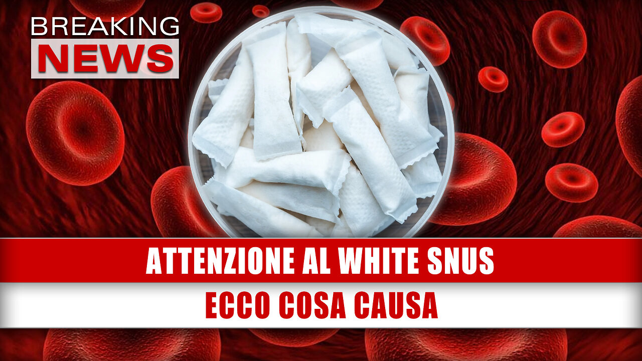 Attenzione Al White Snus: Ecco Cosa Causa!