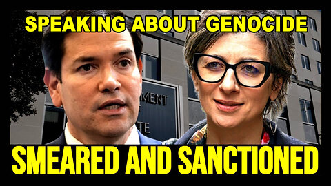 Rubio SANCTIONS UN Human Rights Expert - Over Israel Genocide In Gaza Criticism