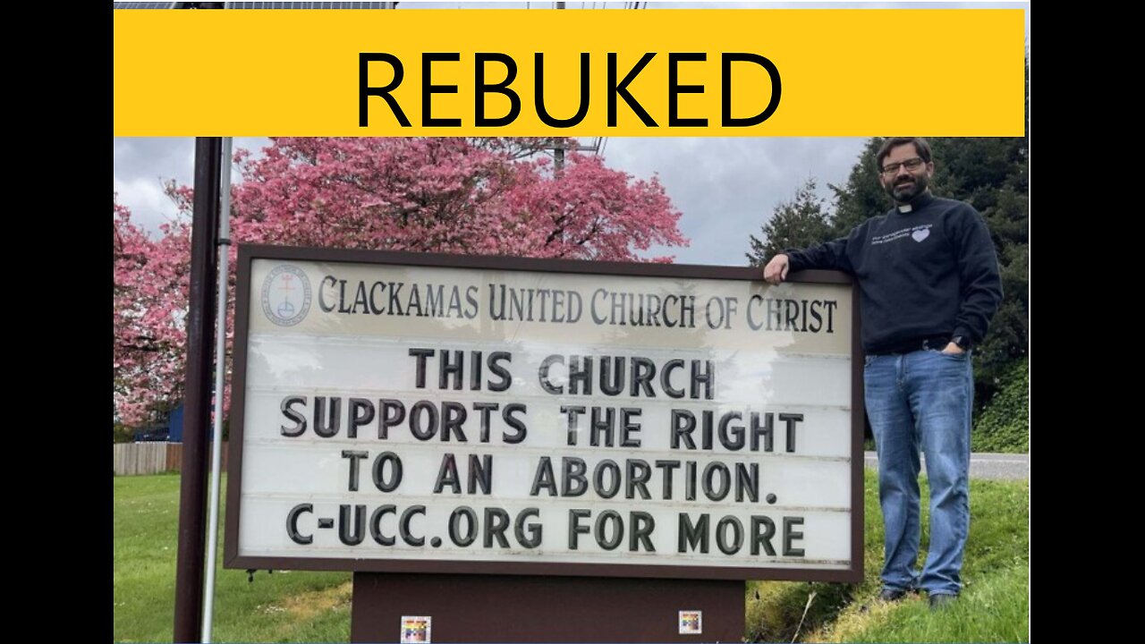 Response to Clackamas United Church of Christ Signs-