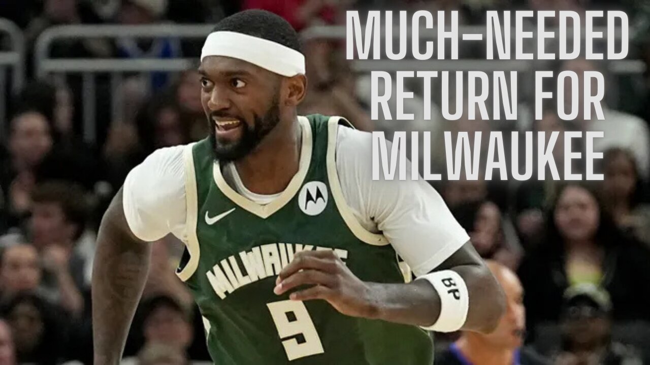 Bobby Portis set to return Tuesday and give the Bucks much-needed size off the bench