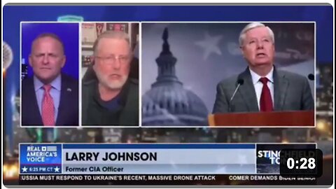 🚨BREAKING: CIA Officer says bank records show Senator Lindsey Graham is laundering money from the Ukraine war back into his own personal bank accounts