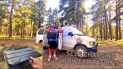 Self charging power station ? Something worth looking into Browey portable power station s1600