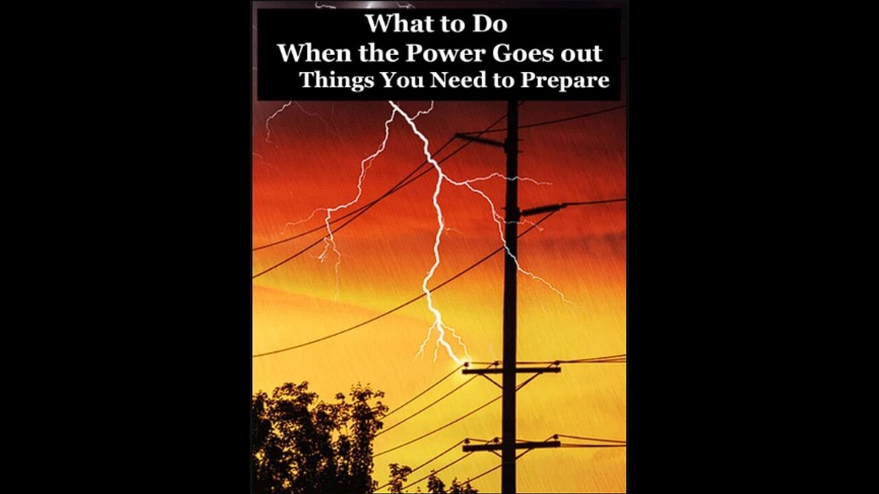 11 Ways to Survive When the Power Goes Out