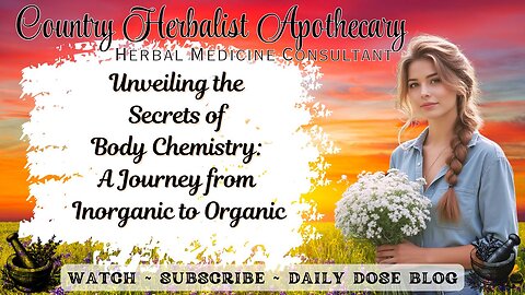 Unveiling the Secrets of Body Chemistry: A Journey from Inorganic to Organic