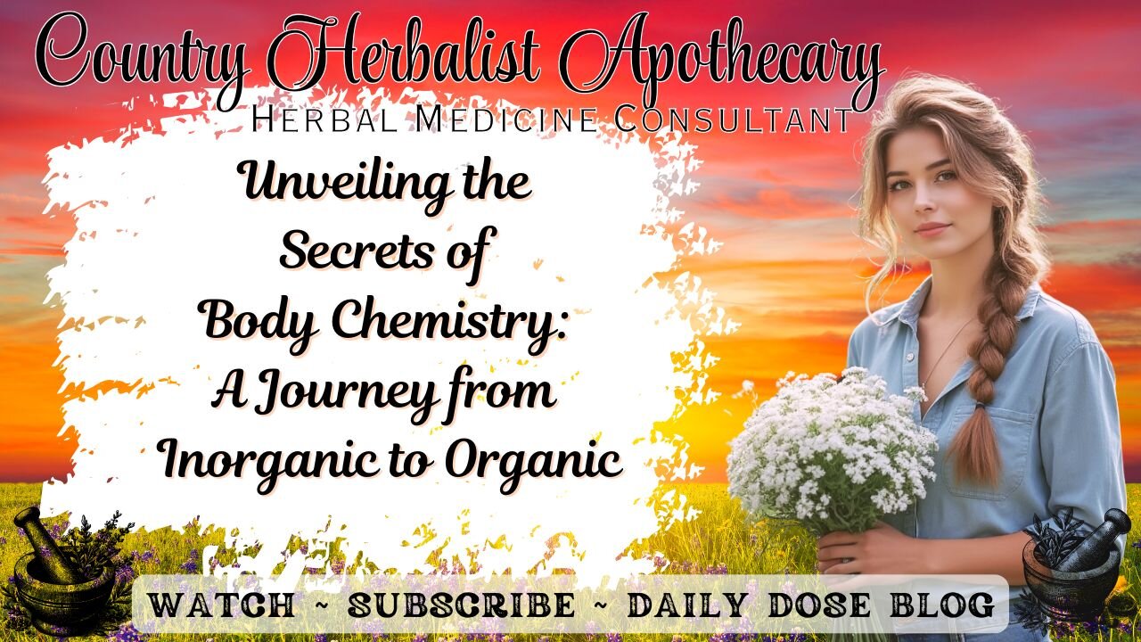 Unveiling the Secrets of Body Chemistry: A Journey from Inorganic to Organic