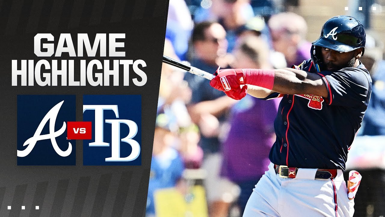 Braves vs. Rays Game Highlights (4/12/25) | MLB Highlights