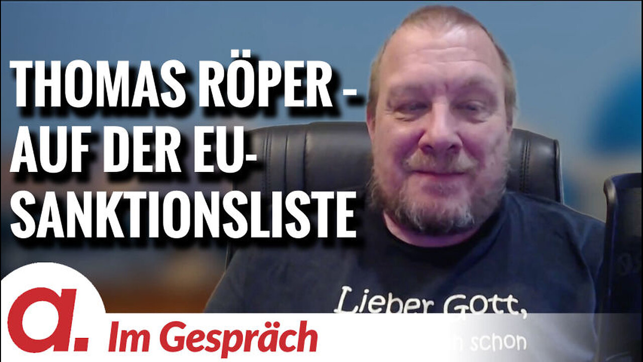 Im Gespräch: Thomas Röper (Auf der EU-Sanktionsliste)