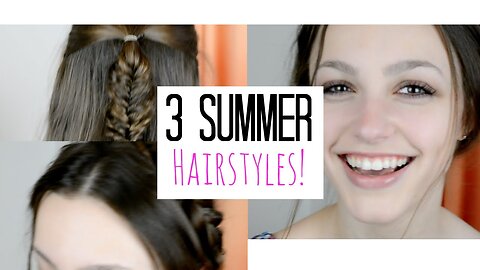 Easy Back To School Hairstyles!