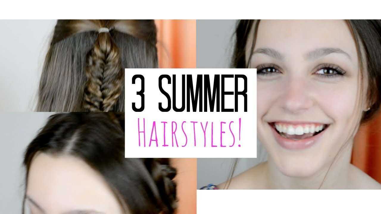 Easy Back To School Hairstyles!