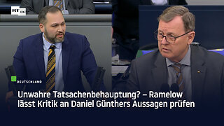 Unwahre Tatsachenbehauptung? – Ramelow lässt Kritik an Daniel Günthers Aussagen prüfen