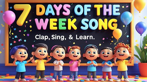 7 Days of the Week Song | Clap, Sing & Learn
