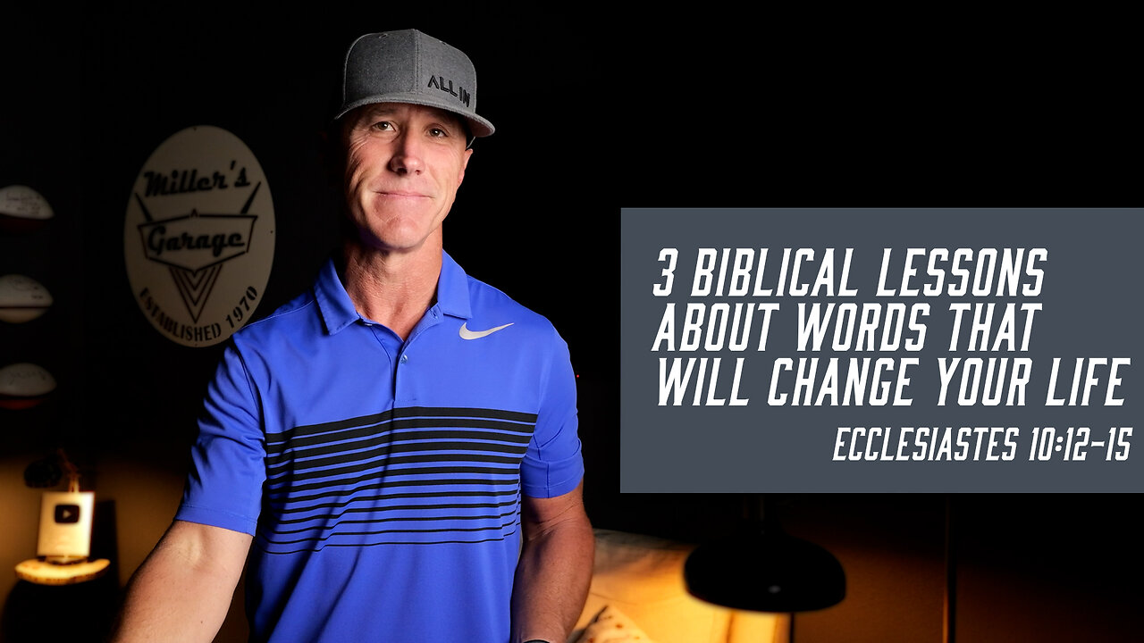 3 Biblical Lessons About Words That Will Change Your Life | Ecclesiastes 10:12-15