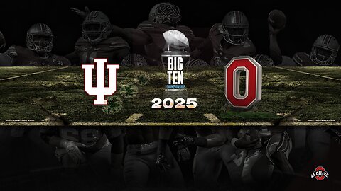 Indiana [2] vs Ohio State [1] (12.06.2025) || B1G Championship [FULL GAME]