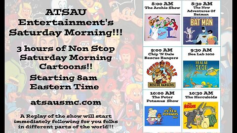 ATSAU Entertainment's Saturday Morning