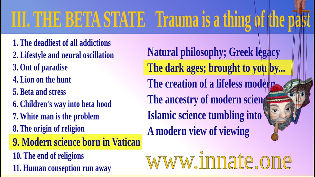 #82 The Dark Ages: brought to you by the Vatican – Trauma is a thing of the past