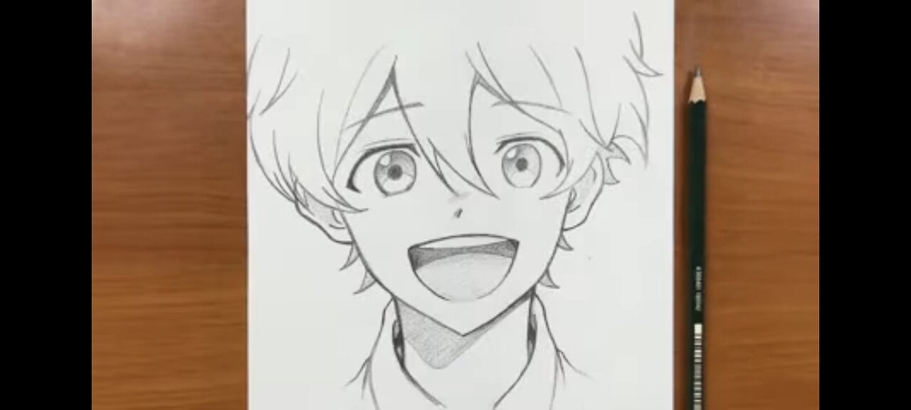 drawing sketch anime