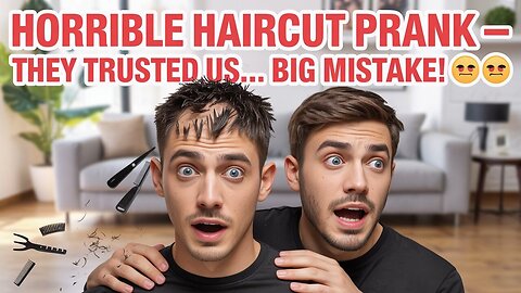 We Gave the WORST Haircuts Ever… and Acted Like Pros! 💈😂