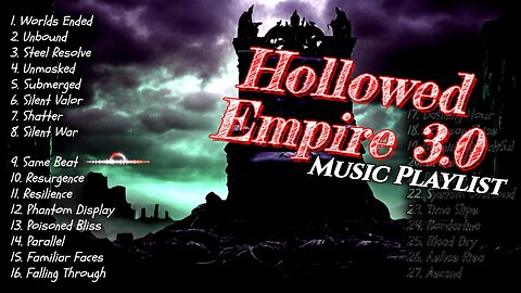 Hallowed Empire 3.0 | Alternative Rock / Metal | Music Playlist.