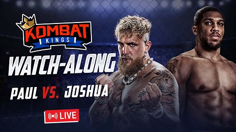 Jake Paul vs Anthony Joshua | Watch Along Live Stream