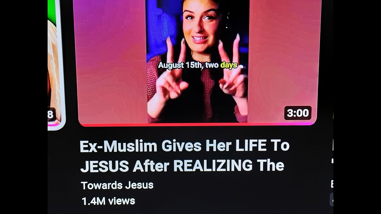 another muslim turns to jesus
