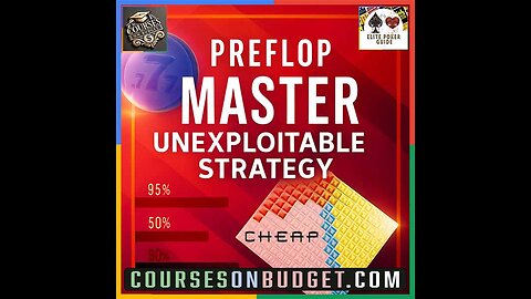 TADAS PECKAITIS POKER PREFLOP MASTER - UNEXPLOITABLE ONLINE POKER STRATEGY