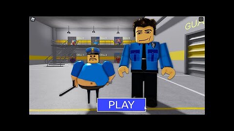 Escaping from a GNOME BARRY'S PRISON RUN! And BECAME a BARRY COP