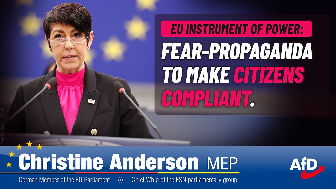 Fear-propaganda to make citizens compliant