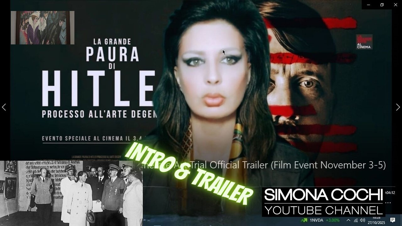 Intro + Trailer | Hitler’s Great Fear: The Degenerate Art Trial | In Cinemas Nov 3–5