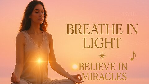 Sunrise Meditation for Deep Relaxation | 432Hz Healing Music & Ocean Sounds to Start Your Day Calm