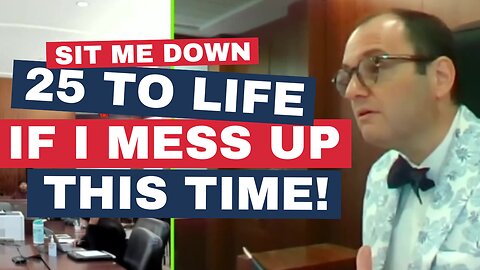 Defendant Pleads With Judge Fleischer For Another Shot At Doing Right By The Court's Orders